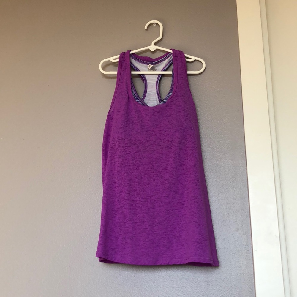 Ideology Tank Top+Sports Bra attached